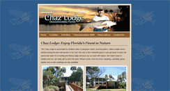 Desktop Screenshot of chazlodge.com